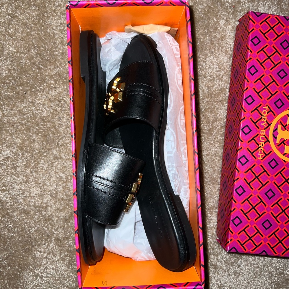 Tory Burch every slides